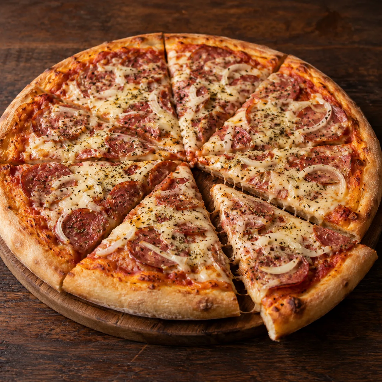Pizza de calabresa