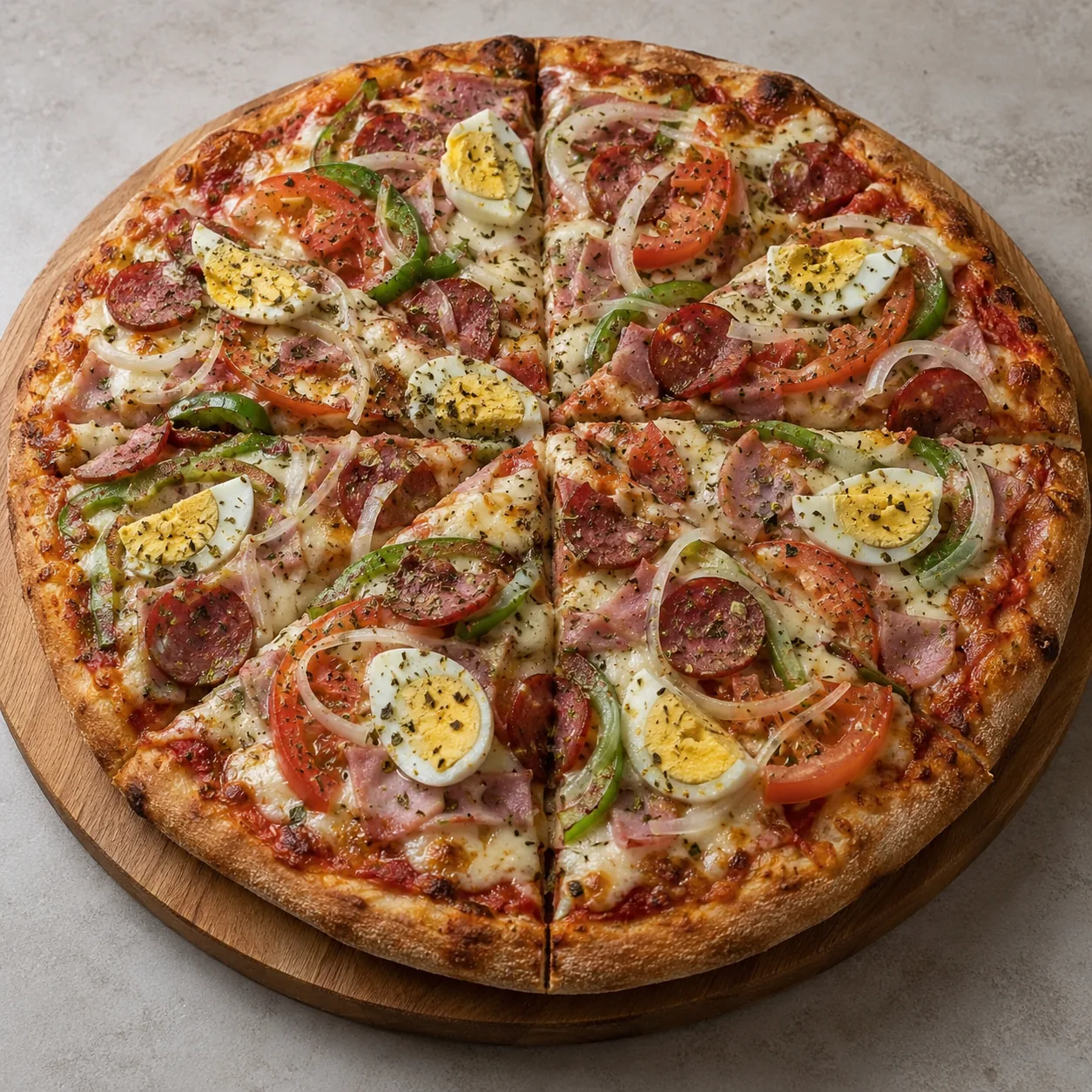 Pizza portuguesa